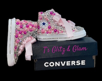 Converse Bling Shoes High top