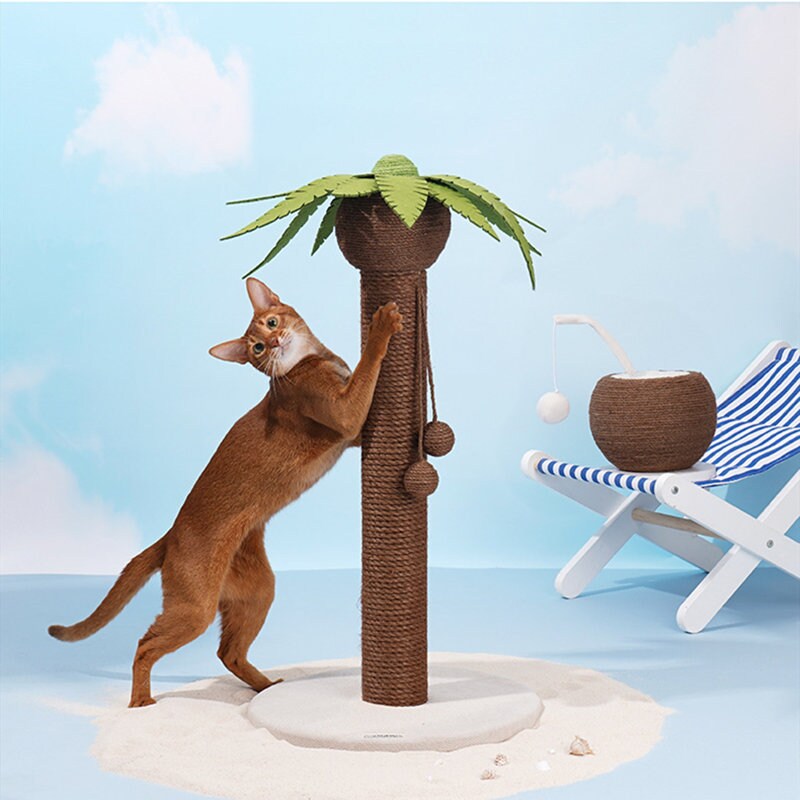 palm tree scratching post