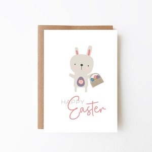 Osterhasenkarte - Karte für Ostern + Spaßkarte + Digital Download Option + Karte für Mama + Erste Osterkarte + Baby Karte + Kinderkarte