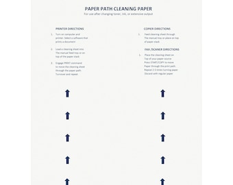Drucker Reinigungspapier Für Laser & Inkjet Drucker