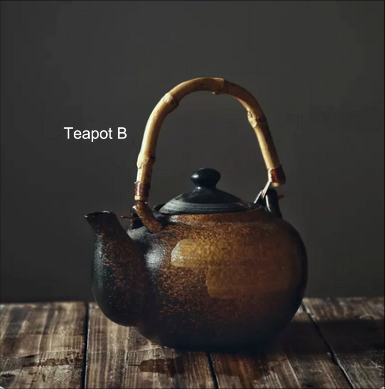 Oriental Japanese Ceramic Tea Set Teapot Tea Cups House Warming Gifts Kungfu Tea Tea Art Teapot B