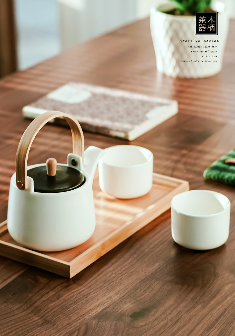 Handmade Japanese Minimal Design Tea Set Minimalist Teapot Etsy