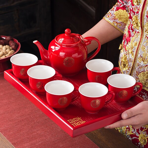 Wedding Tea Set Etsy