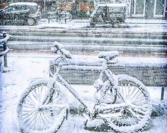 Zero - Fahrrad im Schnee
