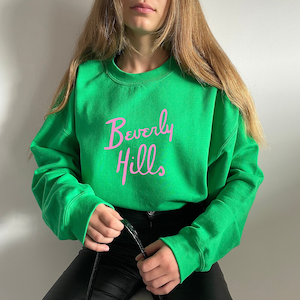 Pink Designer Sweatshirt Etsy