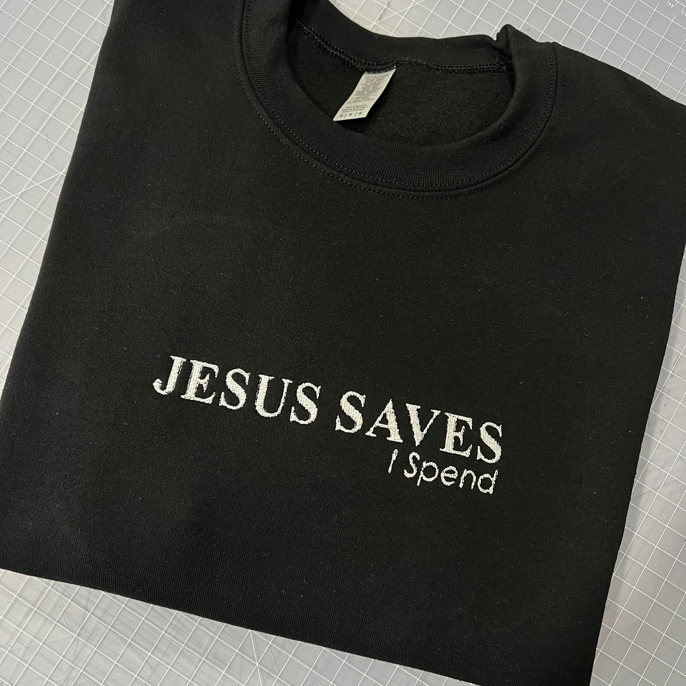 Jesus Saves I Spend - Etsy