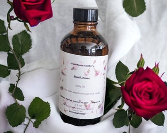 Dark Rose Body Oil