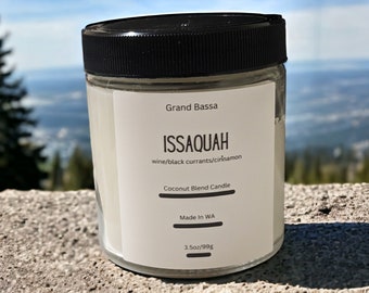 Issaquah Candle- wine /cinnamon