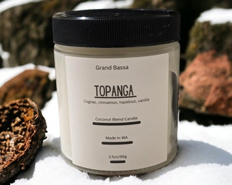 Topanga Candle-Gourmand scent/Spirit&Sweet lovers