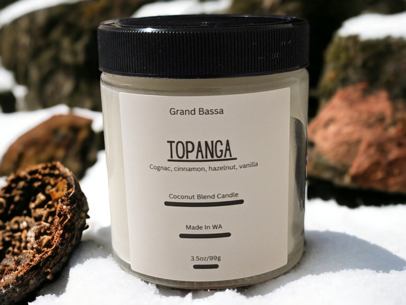 Topanga Candle-Gourmand scent/Spirit&Sweet lovers image 1