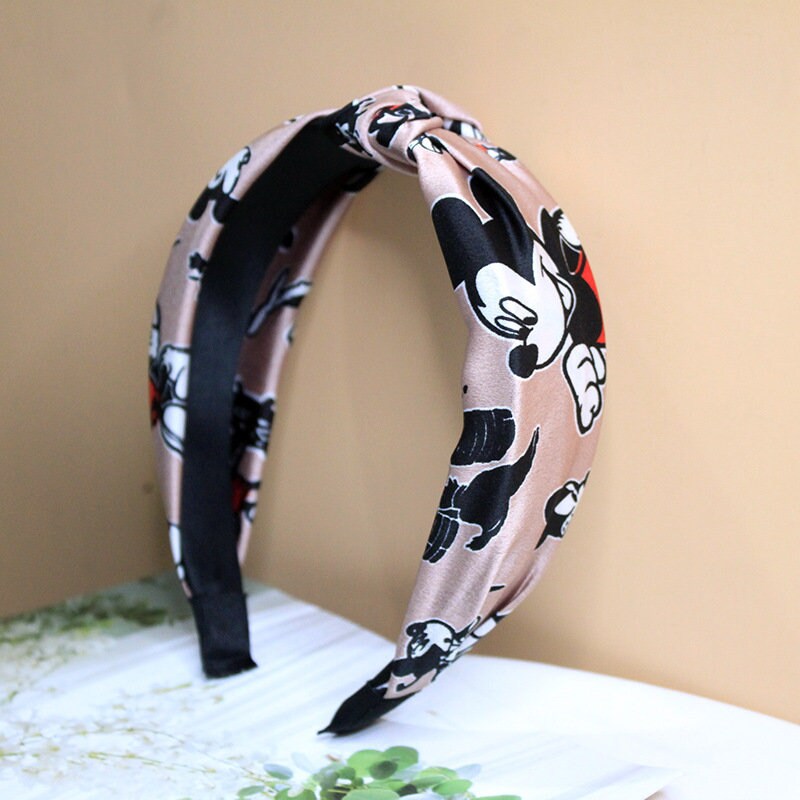 Cute Mickey Mouse Knot Headband for WomenTurban HeadbandWide Etsy