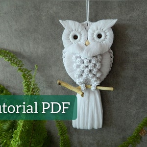 Do it yourself, Macrame wall hanging pattern for beginners, Macrame owl tutorial, Small tapestry, Therapy office decor, Above bed wall decor
