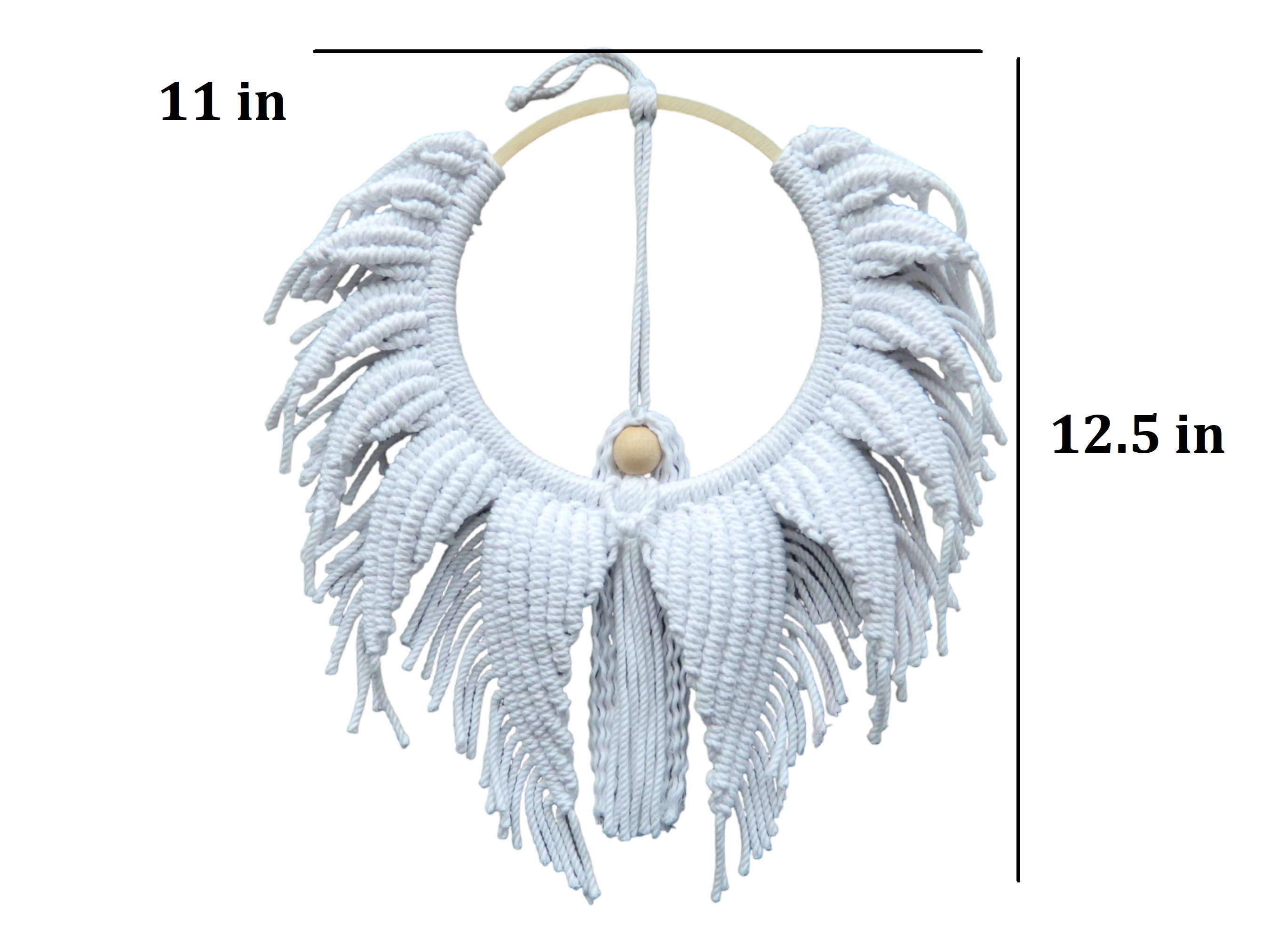 Macrame KIT DIY Angel Craft Kit Do It Yourself Etsy