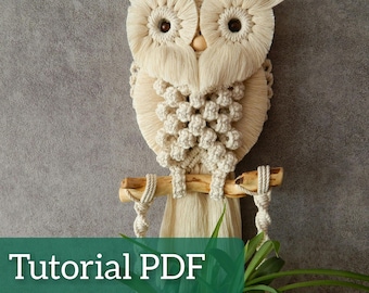 Do It Yourself, Macrame plant hanger tutorial, Yarn wall hanging pattern, Succulent wall planter