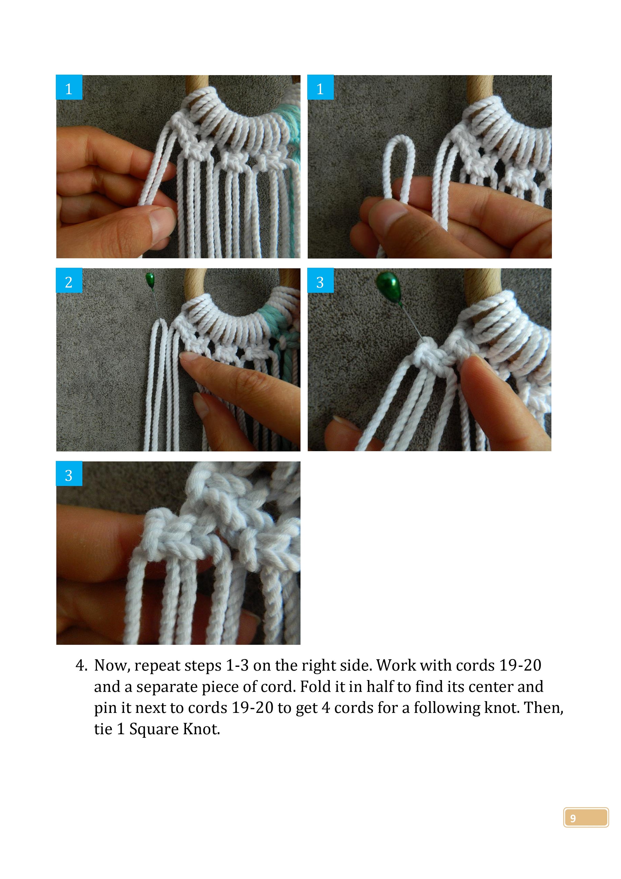 Macrame Cap Pattern Pdf Free MACRAME PATTERN Baseball Cap Holder, Hanging Hat Rack Tutorial ...