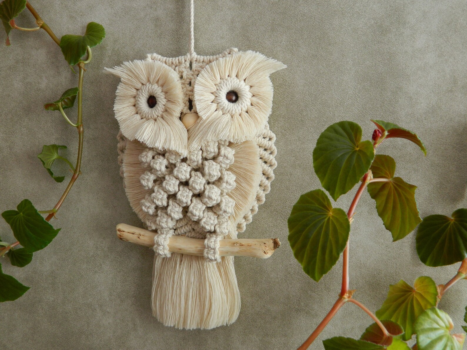 Macrame Wall Hanging Pattern Macrame Owl Tutorial for - Etsy