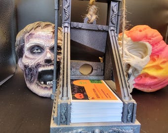 Horror themed Business Card Holder.