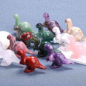 3 &quot;,Handmade Carved Big Dinosaur Home Decor ,Healing Chakra Crystal Decor ,Gemstone Carving Dinosaur,For Her Gift Decor,Metaphysics crystal.