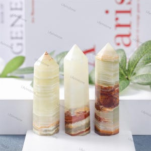 3-4 Inches, Afghanistan jade Crystal Tower, Afghan Jade Point, Polished Crystal Tower,Healing Crystal, Obelisk, Home Decor ,Spirituality.