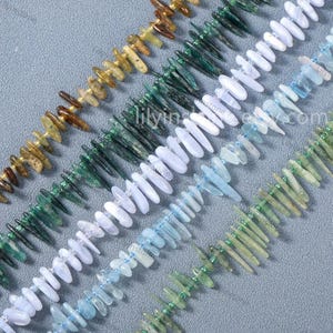 Long and thin beads,Healing crystal Quartz Point,Violitde Labradorite Ruby Zoisite Quartz Point,Aura Crystal,Rough Quartz Pendants wholesale
