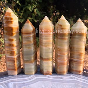 3,5-4,5'' Naturlig Afghanistan Jade Point Jade Tower Jade Obelisk Läkande Kristall Partihandel Serpentin Jade Kristallpunkt | Afghansk Jade Tower