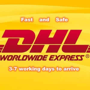 DHL - Expedite Shipping - only take about 3-7 workdays to arrive - leave your phone number when you order