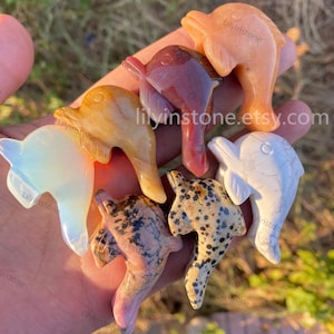 Gemstone Crystal Dolphin Decor ,Quartz Crystal Sculpture, Crystal Dolphin,Crystal Heal,Crystal Carved,Pockets Crystal,Crystal Gift,Wholesale