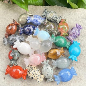 Halloween Gift ,Candy , Bulk Candy, Candy, Pockets Crystal,Crystal Candy, Rainbow Candy,Carved Crystal Candy , Quartz Candy ,Crystal Gift.