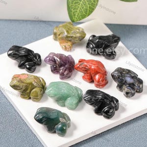 Natural Quartz Crystal Frog,Quartz Crystal Animal,Crystal Heal,Crystal Carving,Crystal Sculpture,Quartz Mineral Specimen,Crystal Gift