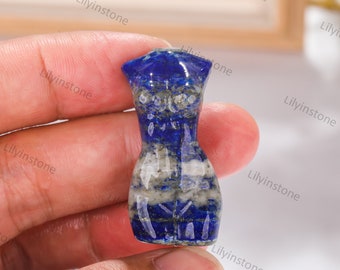 1.5inches ,Hand Carved Gemstone goddess Hand Carved Quartz model,Crystal Figurine,Quartz Crystal Model,Home Decor ,Valentines gifts for her.