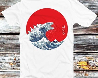 Great Wave Off Kanagawa Japan T Shirt Best Japanese Gift Design Style Top Tee Woman Man Unisex Limited Edition B174