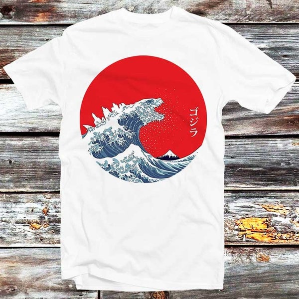 Great Wave Off Kanagawa Japan T Shirt Best Japanese Gift Design Style Top Tee Woman Man Unisex Limited Edition B174