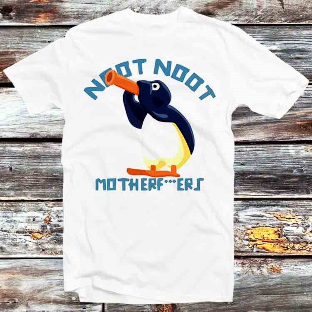 T-shirt Noot Noot Pour Les Fans De Pingu Noir