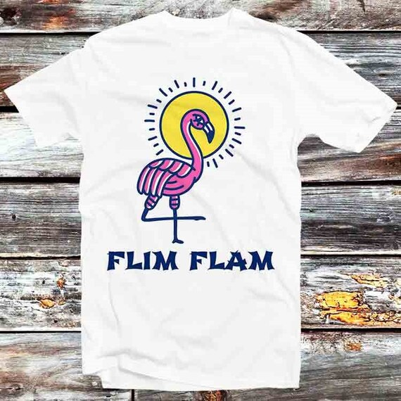 Pink Flamingo Vintage Illustration T Shirt Pink Flamingo Vintage Illustration T Shirt