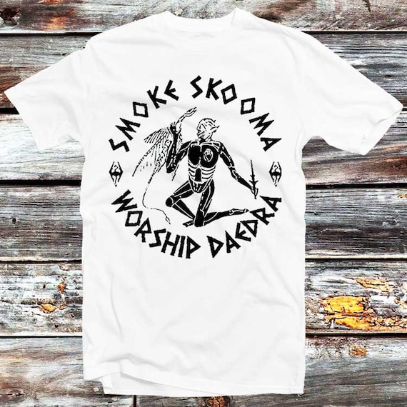 Smoke Skooma Worship Daedra T-Shirt Smoke Skooma Worship Daedra T-Shirt