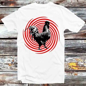 Chicken Hypnotic Trance Spiral Rooster Funny Graphic T-Shirt Chicken Hypnotic Trance Spiral Rooster Funny Graphic T-Shirt