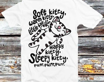 Soft Kitty Warm Kitty T Shirt 100 Cotton Gildan Funny Mens Womens