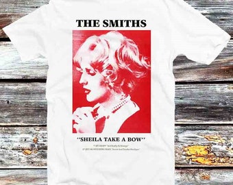 The Smiths Sheila Take A Bow T Shirt Vintage Retro Cool Gift Mens Womens Unisex Cartoon Anime Top Tee B908