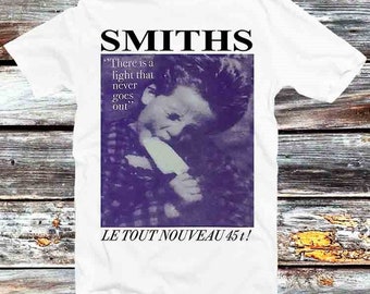 The Smiths Le Tout Nouveau Band T Shirt Vintage Retro Gift Mens Womens Unisex Cartoon Anime Top Tee B1138