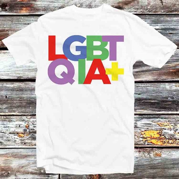 LGBTQIA+ Pride Support Gay Lesbische Trotse T-shirt Vintage Retro Meme Gift Unisex Anime Manga Top Tee B1371