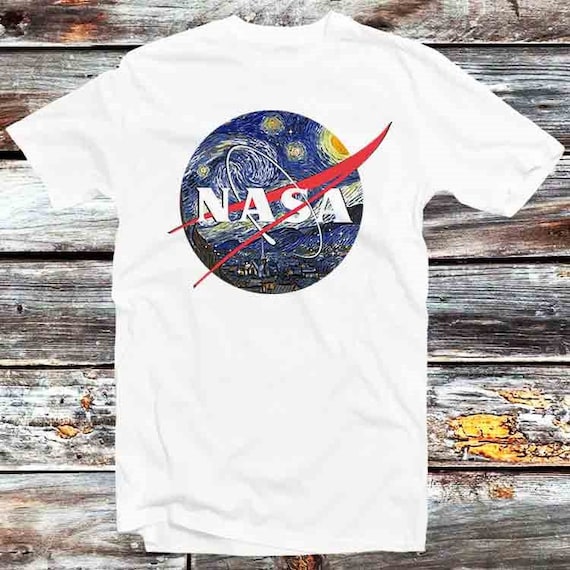 Nasa starry night shirt sale