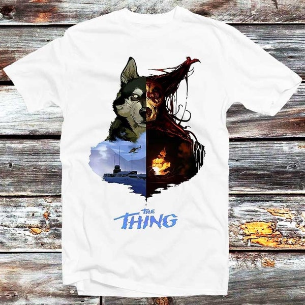 The Thing T Shirt Movie Horror John Carpenter 80s Unisex Woman Man Best Gift Top Tee Style Trend Design T Shirt B112