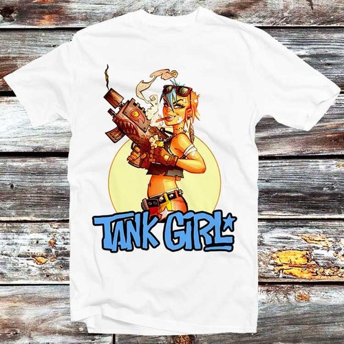 Tank Girl Tshirt Comic Retro Cool Vintage Unisex Mens Womens Etsy