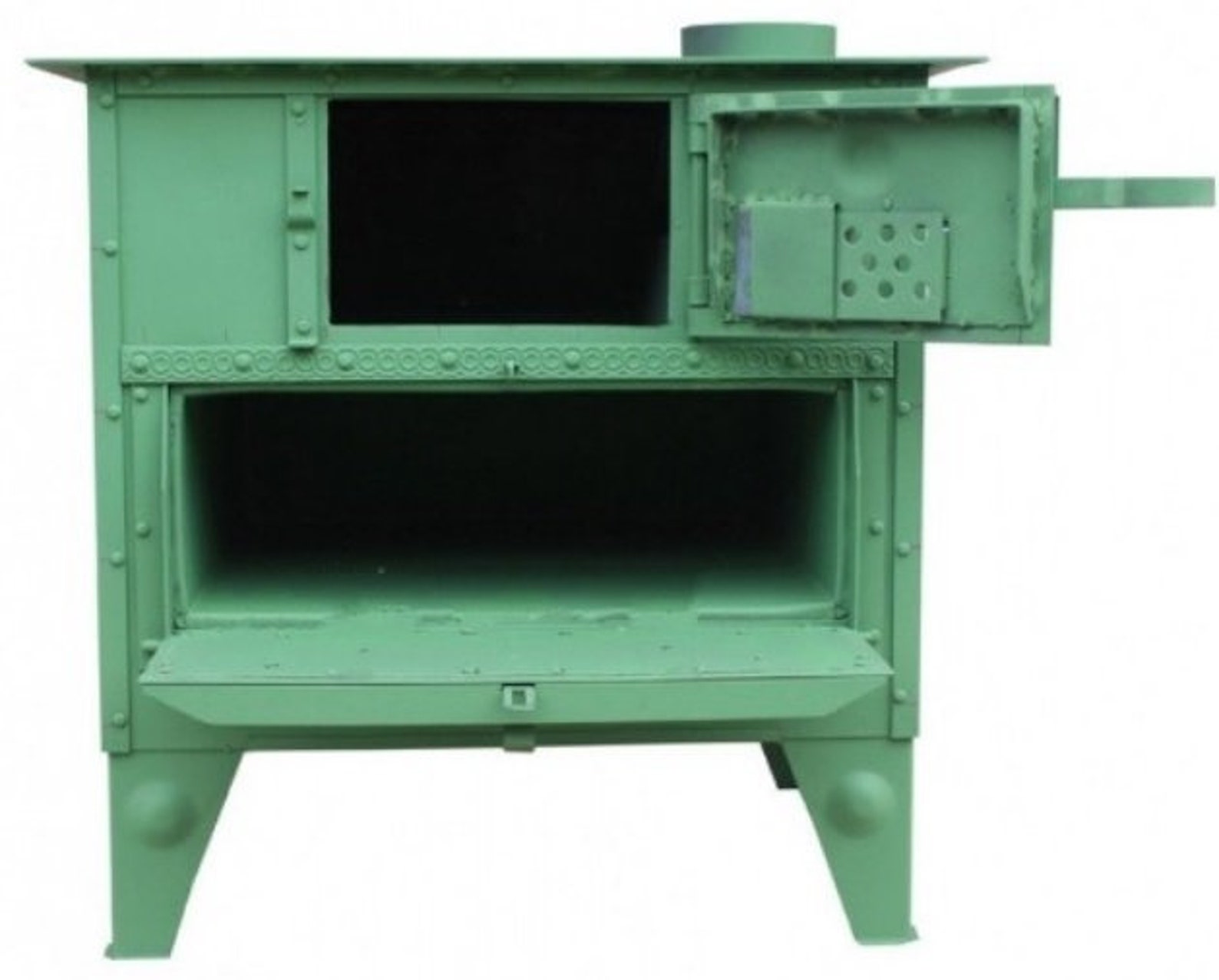 Green Wood Burning Stove and Cooker Etsy