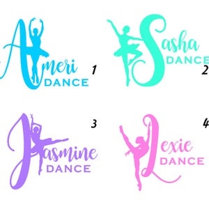 Dance Personalized Decal/Iron-On