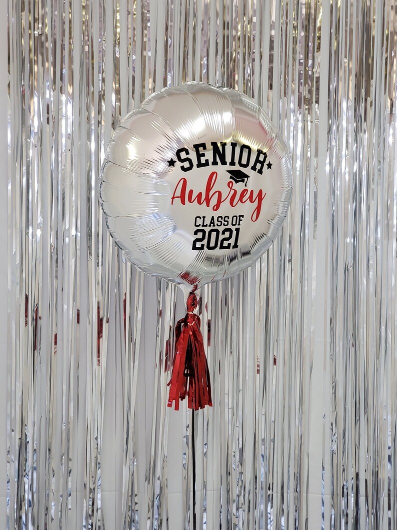Personalized Graduation Balloons image 1