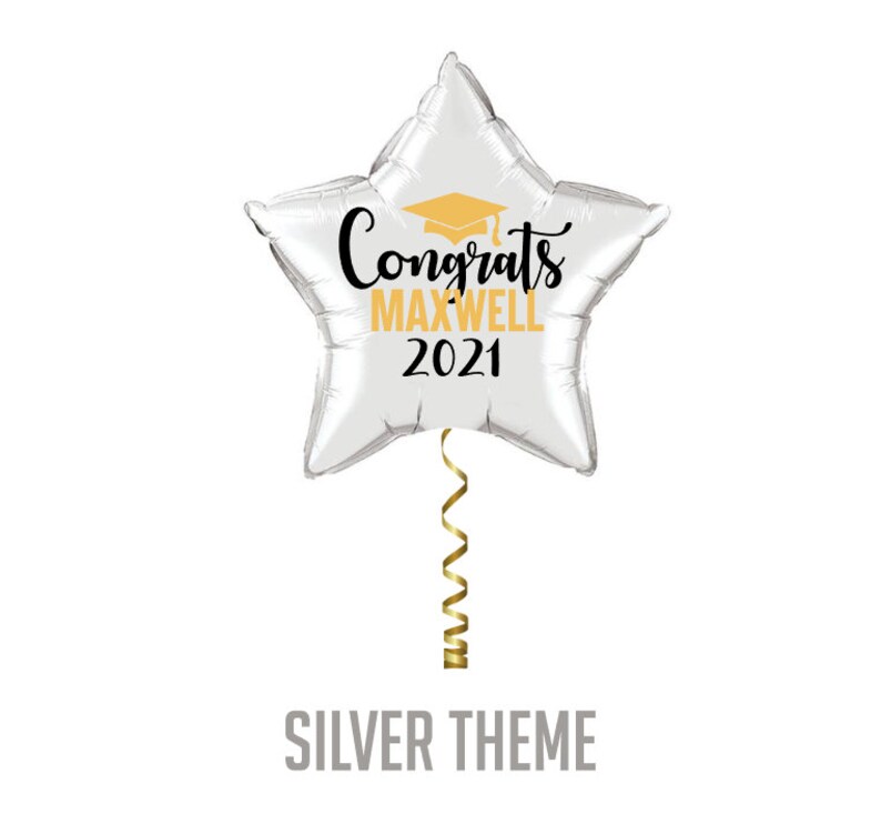 Personalized graduation balloons etsy