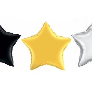 24 Inch Metallic Star Balloon