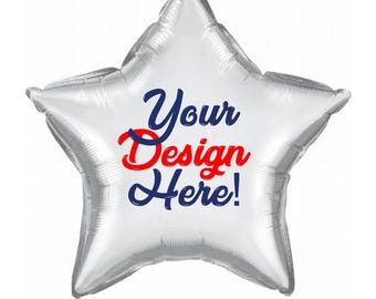 Ontwerp je eigen 24 inch metallic sterballon