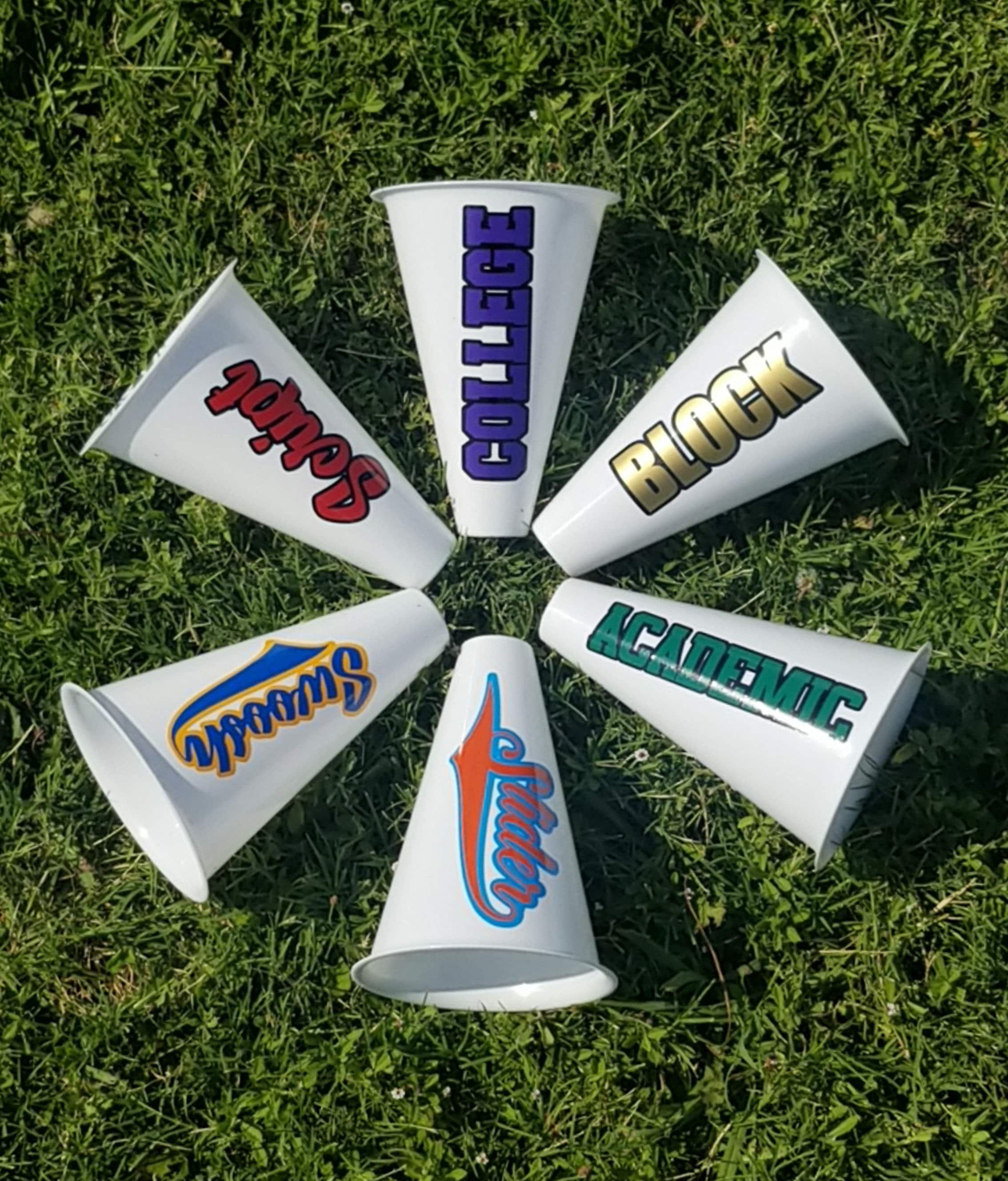 Personalized 8 Classic Megaphone Etsy
